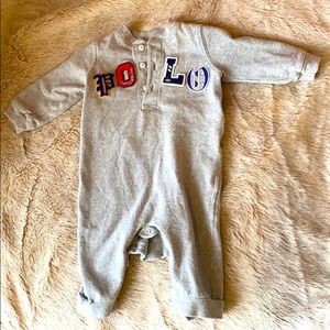 Baby polo coverall